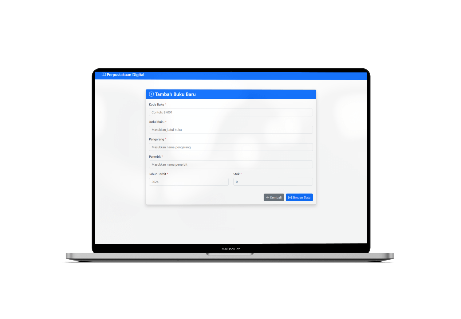 Sistem Perpustakaan Digital: Final Project Bootcamp Web Development Dasar tambahan