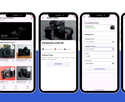 Lensure, Aplikasi Mobile Penyewaan Kamera tambahan