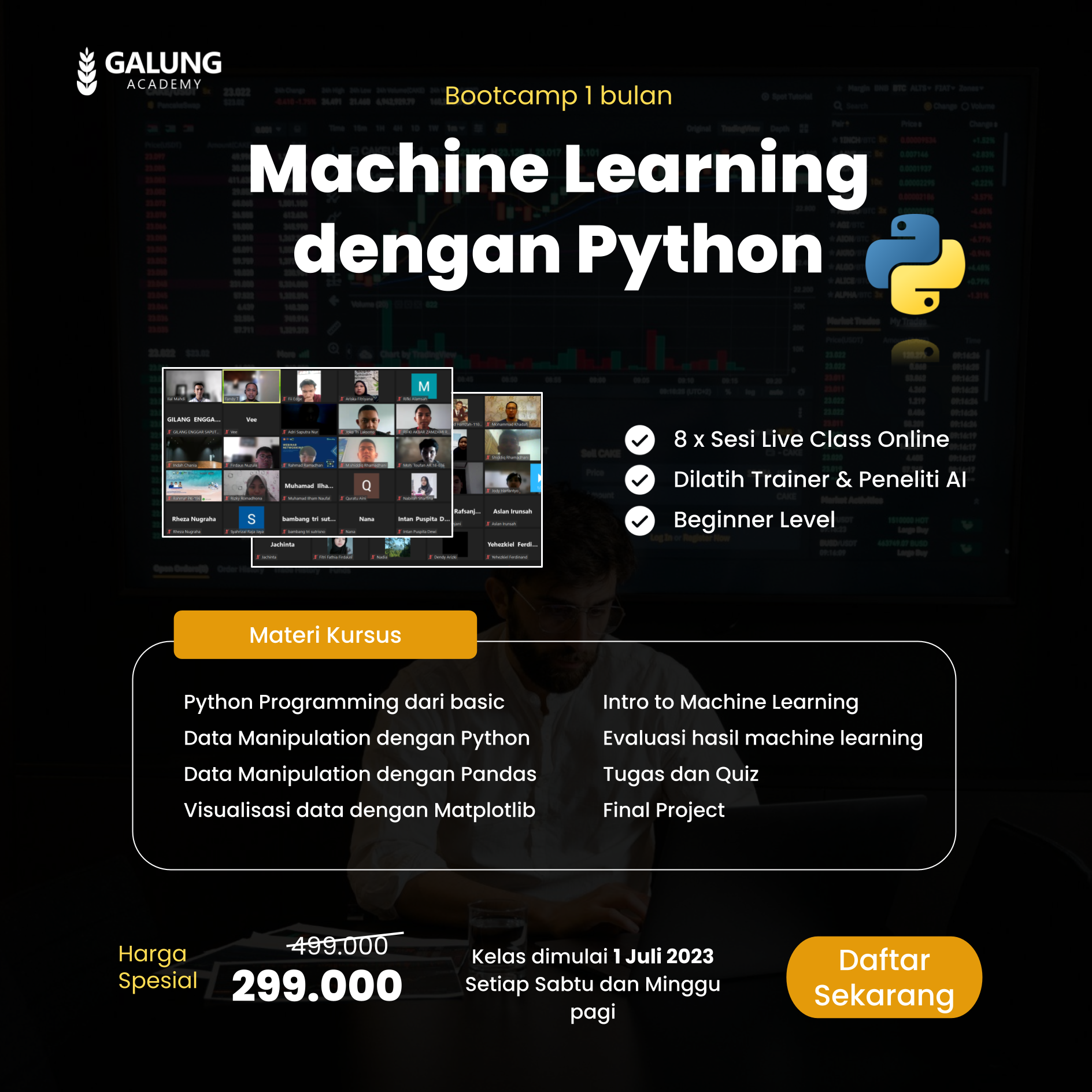 Kursus Machine Learning dengan Python - Nusacodes