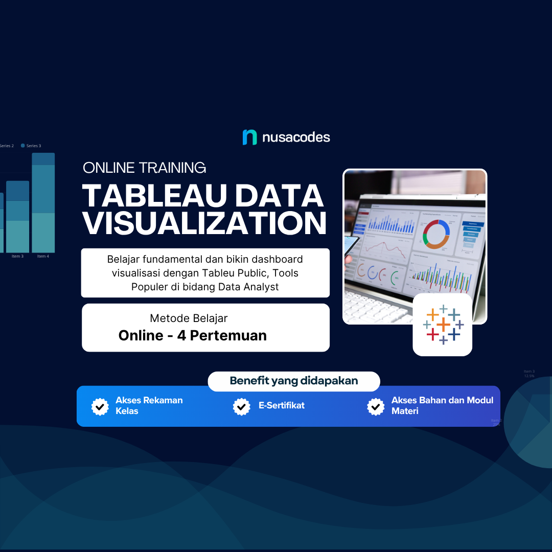 Training Online Tableau Data Visualization