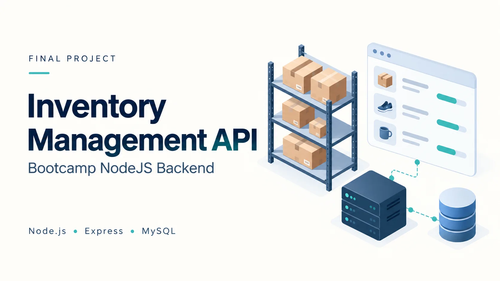 Inventory Management API: Final Project Bootcamp NodeJS Backend