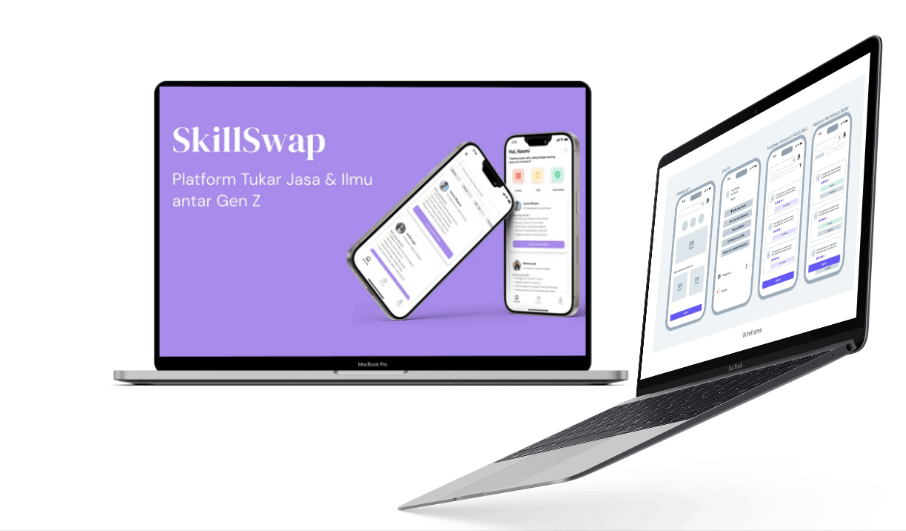 UI Design Project SkillSwap: Platform Tukar Jasa & Ilmu antar Gen Z