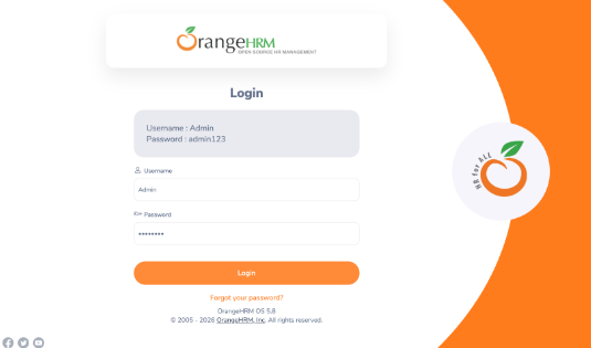 Showcase Peserta Bootcamp QA: Testing Fitur Login pada OrangeHRM
